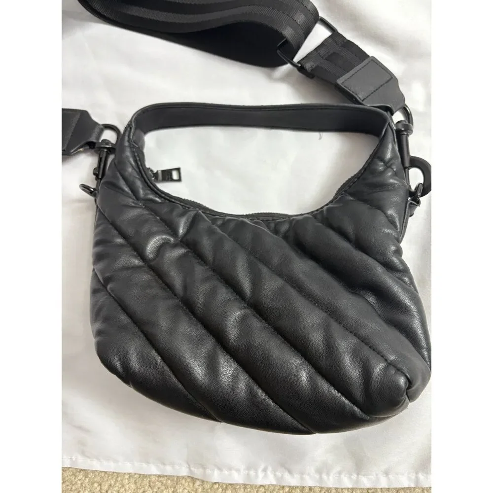Think Royln Luxe Studio Quilted Hobo Bag Mini Sporty Crossbody Purse Cute